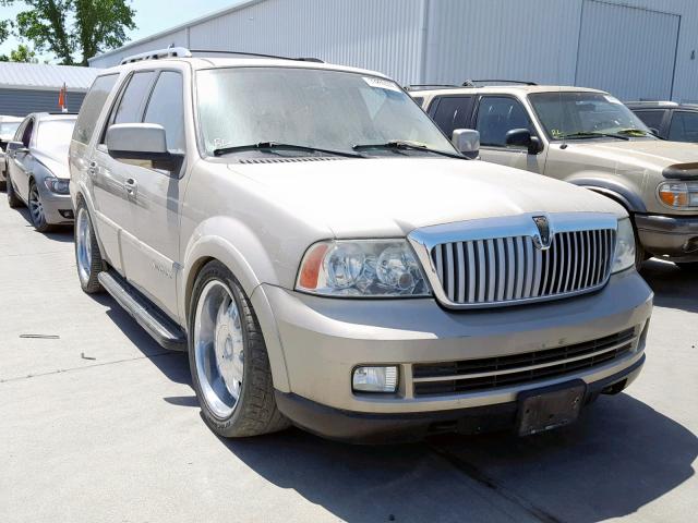 5LMFU28585LJ20721 - 2005 LINCOLN NAVIGATOR ბეჟი ფოტო 1