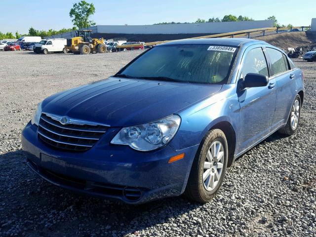 1C3LC46K58N300690 - 2008 CHRYSLER SEBRING LX BLUE photo 2