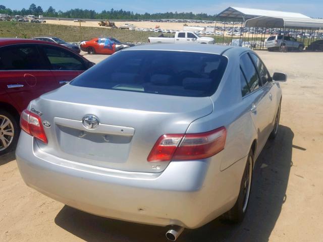 4T1BE46K27U646844 - 2007 TOYOTA CAMRY NEW SILVER photo 4