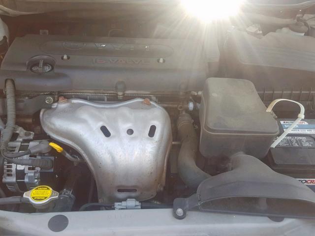 4T1BE46K27U646844 - 2007 TOYOTA CAMRY NEW SILVER photo 7