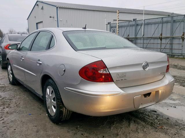 2G4WF582561265422 - 2006 BUICK ALLURE CX SILVER photo 3