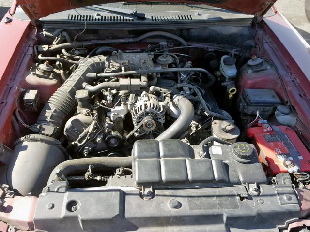 1FAFP42X73F311892 - 2003 FORD MUSTANG GT RED photo 7