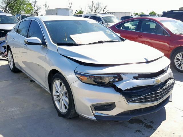 1G1ZJ5SU8GF341664 - 2016 CHEVROLET MALIBU HYB SILVER photo 1