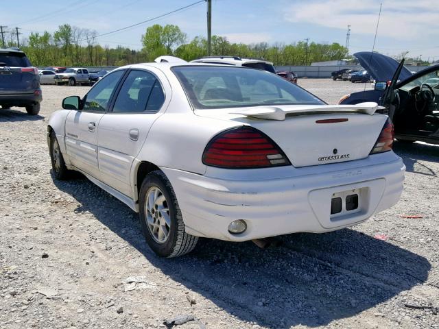 1G2NF52EX2M594090 - 2002 PONTIAC GRAND AM S WHITE photo 3