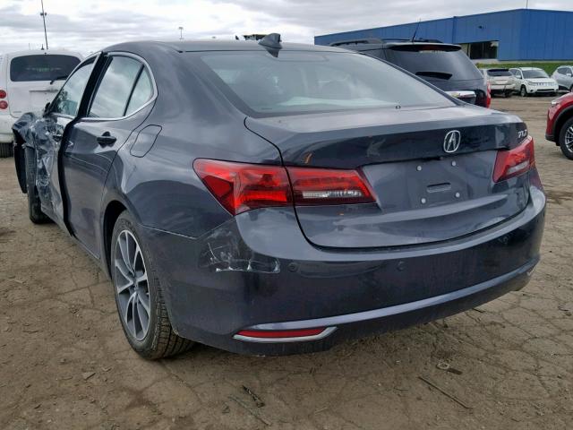 19UUB2F78FA006239 - 2015 ACURA TLX ADVANC GRAY photo 3