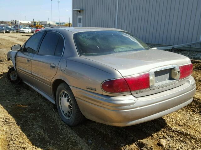 1G4HP54K01U197975 - 2001 BUICK LESABRE CU BEIGE photo 3