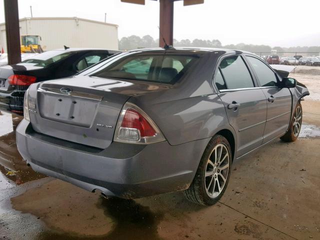 3FAHP081X7R173441 - 2007 FORD FUSION SEL GRAY photo 4