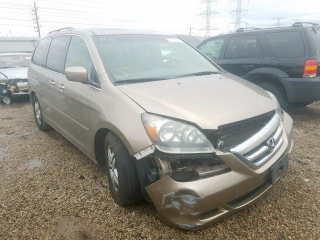 5FNRL38777B105891 - 2007 HONDA ODYSSEY EXL  photo 1