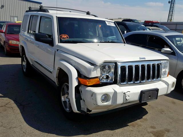 1J4RG4GK1AC127626 - 2010 JEEP COMMANDER WHITE photo 1