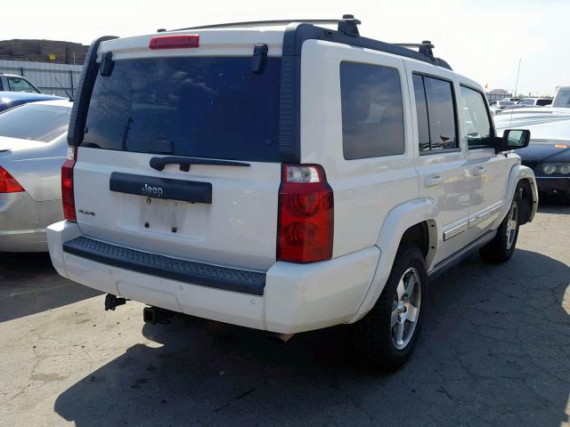 1J4RG4GK1AC127626 - 2010 JEEP COMMANDER WHITE photo 4