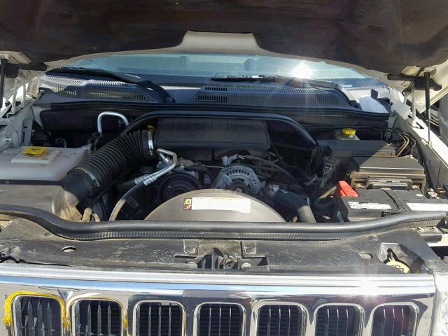 1J4RG4GK1AC127626 - 2010 JEEP COMMANDER WHITE photo 7