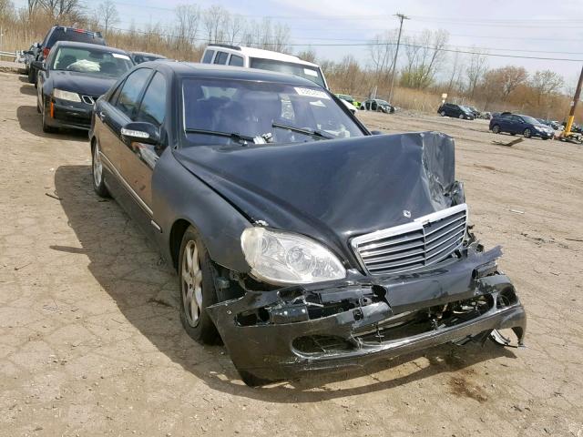 WDBNG83J33A354662 - 2003 MERCEDES-BENZ S 430 4MAT BLACK photo 1