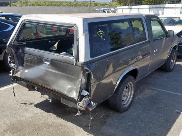 1N6SD11S9PC360148 - 1993 NISSAN TRUCK SHOR GRAY photo 4