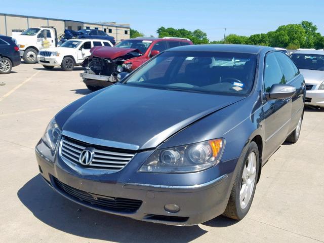 JH4KB16585C005981 - 2005 ACURA RL BLUE photo 2