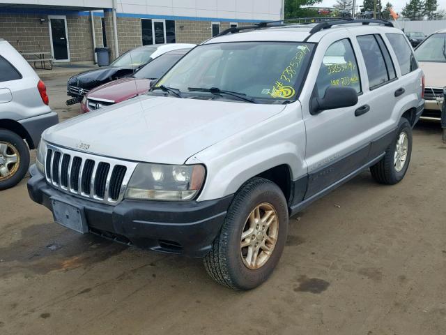 1J4GW48S93C553009 - 2003 JEEP GRAND CHER SILVER photo 2