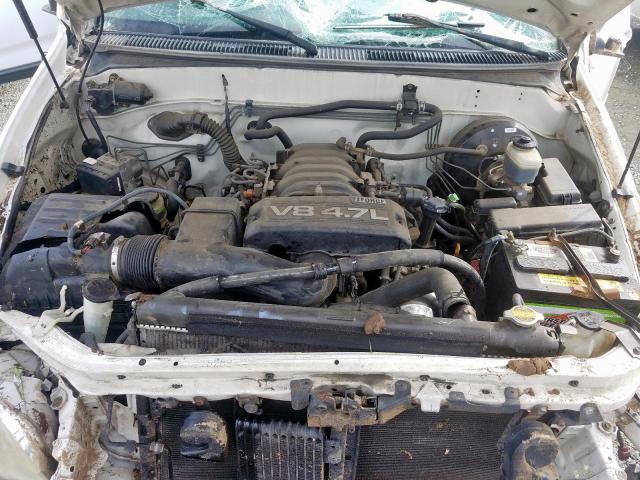 5TBDT44195S481334 - 2005 TOYOTA TUNDRA DOUBLE CAB SR5  photo 7