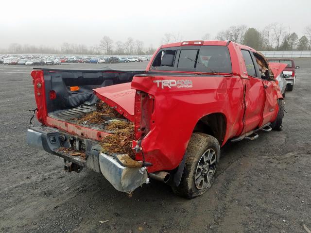 5TFUY5F15FX425110 - 2015 TOYOTA TUNDRA DOUBLE CAB SR/SR5  photo 4