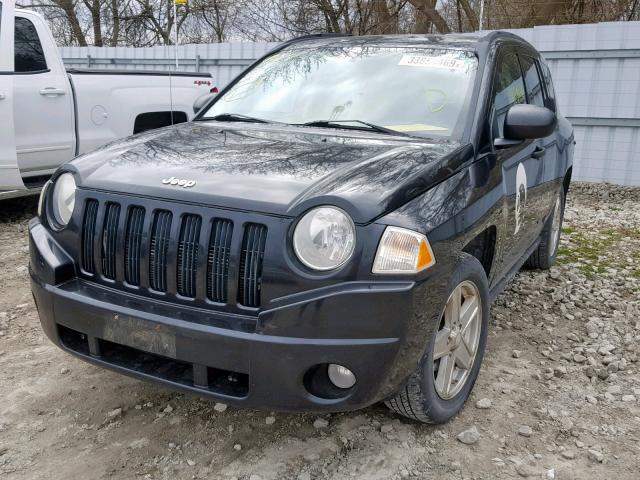 1J8FF47W68D543358 - 2008 JEEP COMPASS SP Қара фото 2