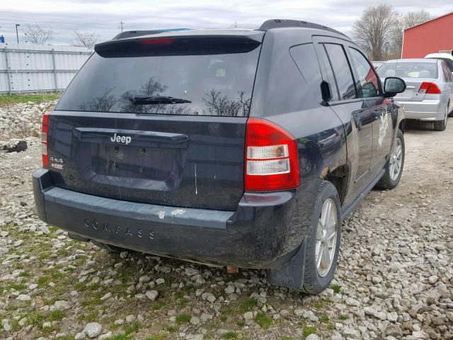 1J8FF47W68D543358 - 2008 JEEP COMPASS SP Қара фото 4