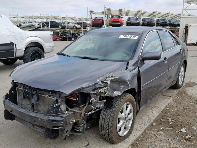 4T4BF3EK3BR194555 - 2011 TOYOTA CAMRY BASE CHARCOAL photo 2