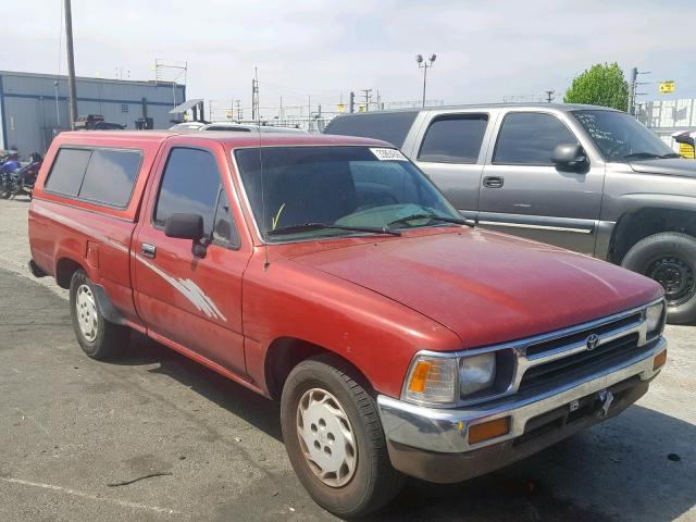 JT4RN81PXP5168566 - 1993 TOYOTA PICKUP 1/2 RED photo 1