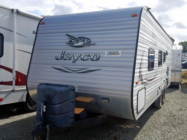 1UJBJ0BM5F7TK0291 - 2015 JAYCO JAYFLIGHT  WHITE photo 2