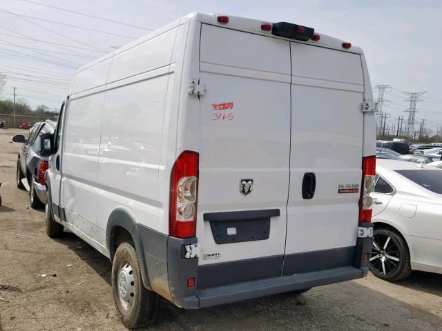 3C6TRVCG4JE134891 - 2018 RAM PROMASTER 白色 照片 3