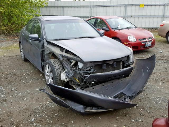 JHMCP26888C010057 - 2008 HONDA ACCORD EXL GRAY photo 1