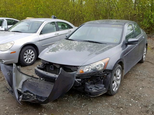 JHMCP26888C010057 - 2008 HONDA ACCORD EXL GRAY photo 2