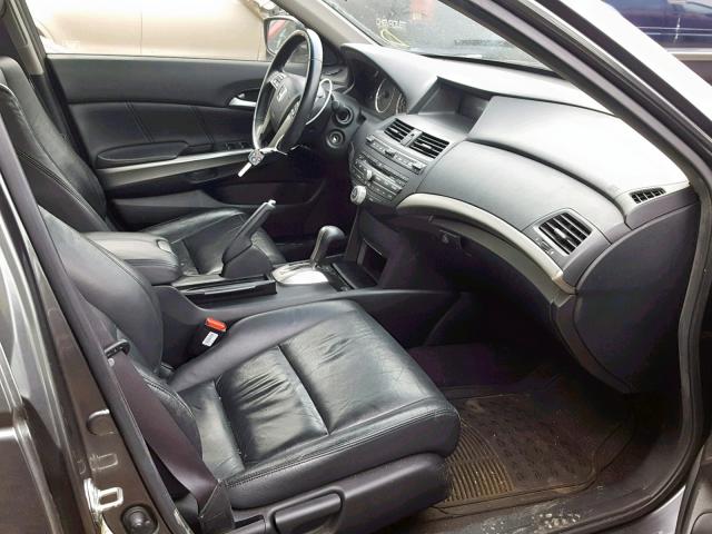 JHMCP26888C010057 - 2008 HONDA ACCORD EXL GRAY photo 5