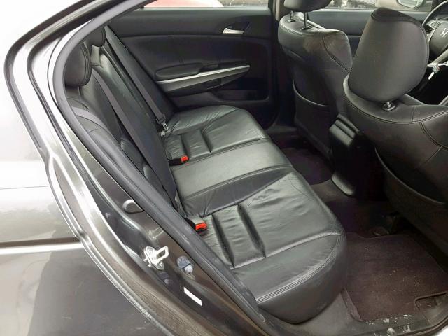 JHMCP26888C010057 - 2008 HONDA ACCORD EXL GRAY photo 6