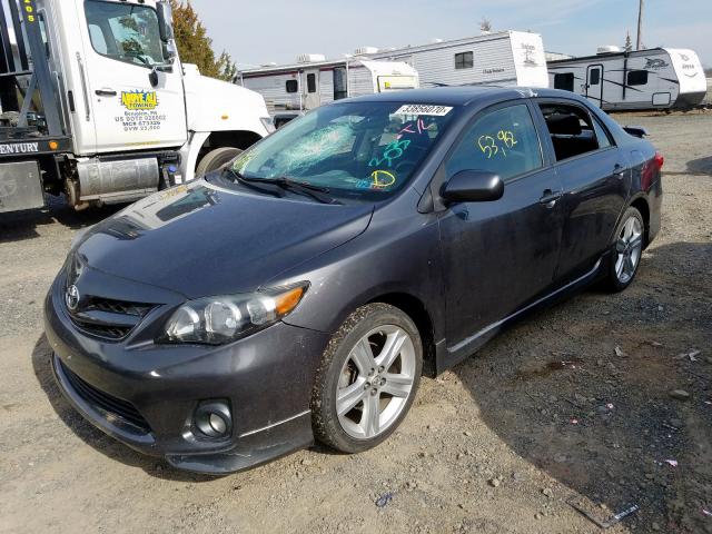 2T1BU4EE5DC014299 - 2013 TOYOTA COROLLA BASE  photo 2