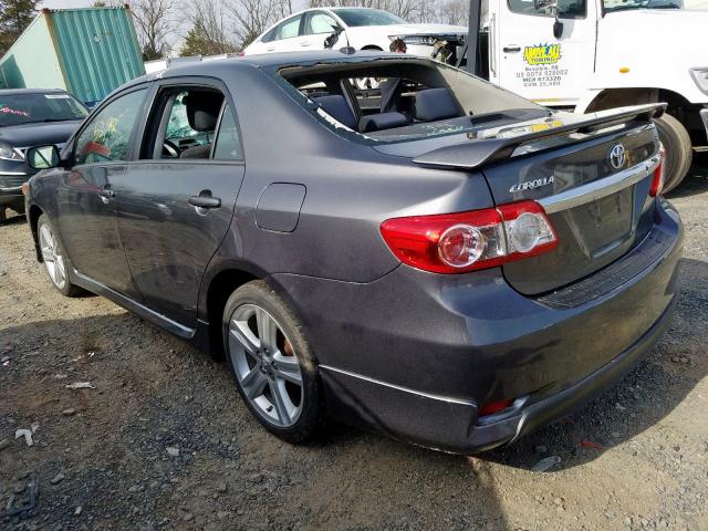 2T1BU4EE5DC014299 - 2013 TOYOTA COROLLA BASE  photo 3