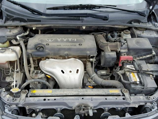 JTKDE167280272616 - 2008 TOYOTA SCION TC GRAY photo 7