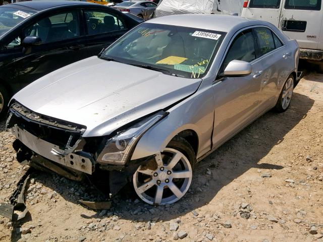 1G6AA5RA8G0143575 - 2016 CADILLAC ATS SILVER photo 2