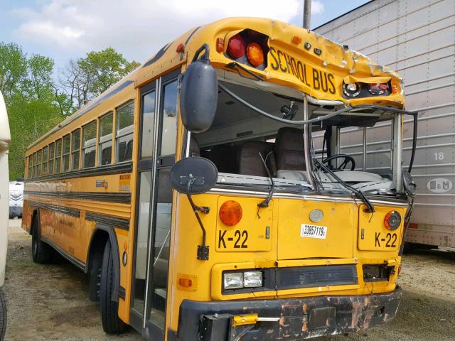 1BABHB0A63F207722 - 2003 BLUE BIRD SCHOOL BUS YELLOW photo 1