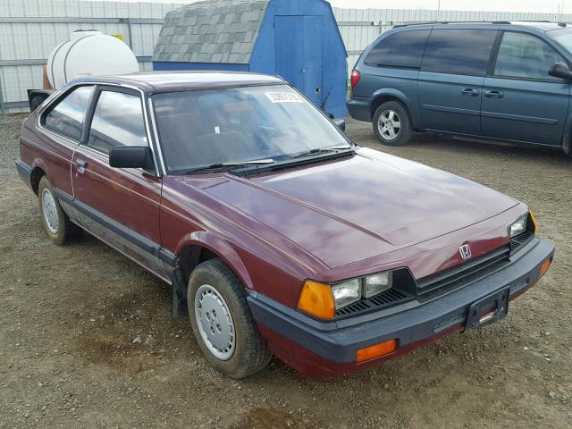 JHMAD7334FC080724 - 1985 HONDA ACCORD 180 BURGUNDY photo 1