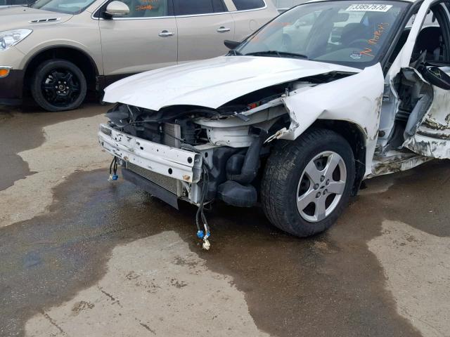 1G1JF52F847371320 - 2004 CHEVROLET CAVALIER L WHITE photo 9