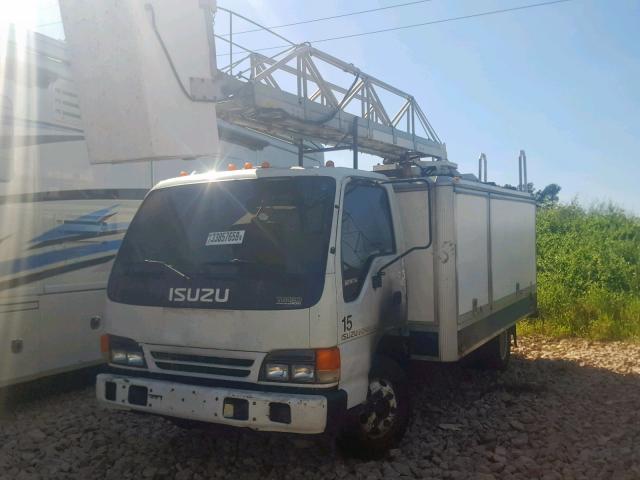 JALC4B16X57003890 - 2005 ISUZU NPR WHITE photo 2