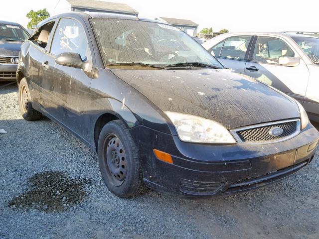 1FAFP31N47W298289 - 2007 FORD FOCUS ZX3 BLACK photo 1