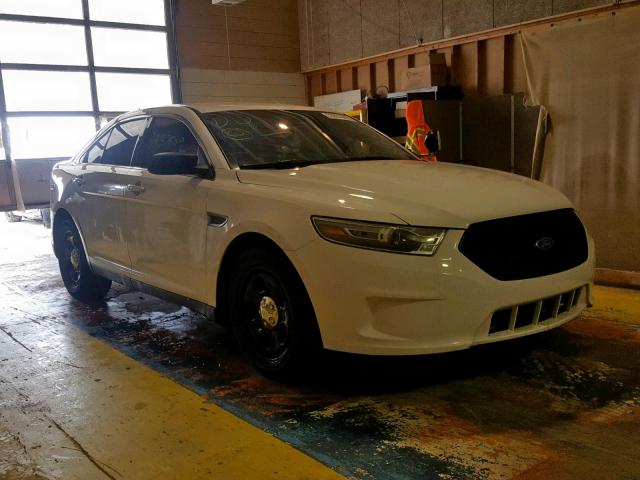 1FAHP2M81DG212824 - 2013 FORD TAURUS POL WHITE photo 1