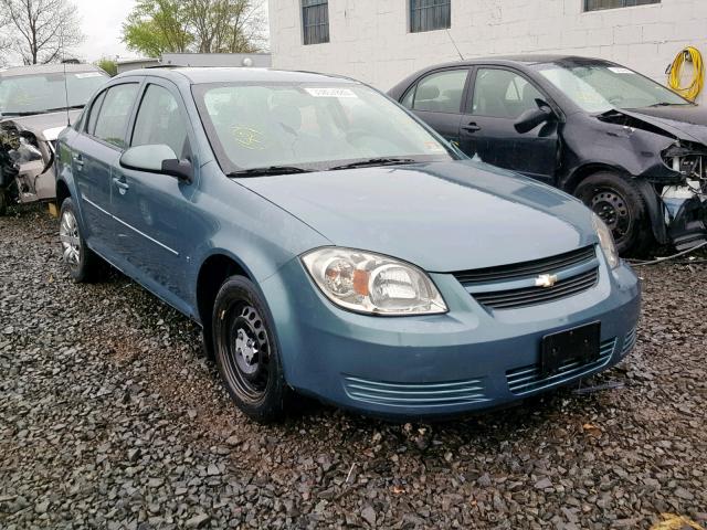 1G1AT58H697155281 - 2009 CHEVROLET COBALT LT BLUE photo 1