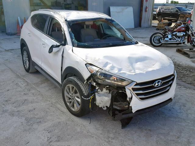 KM8J33A41HU364345 - 2017 HYUNDAI TUCSON LIM WHITE photo 1