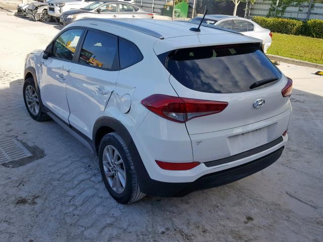 KM8J33A41HU364345 - 2017 HYUNDAI TUCSON LIM WHITE photo 3