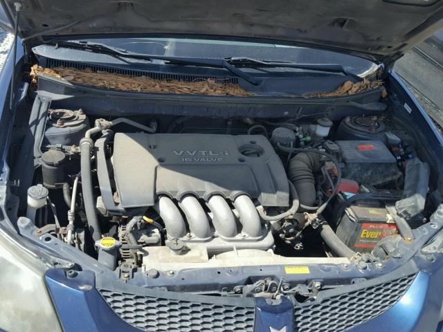 5Y2SN62L43Z441182 - 2003 PONTIAC VIBE GT BLUE photo 7