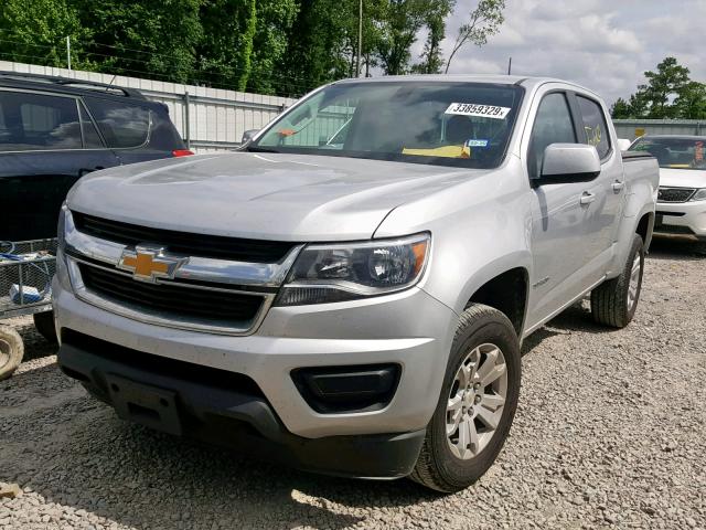 1GCGSCEN9J1257622 - 2018 CHEVROLET COLORADO L SILVER photo 2