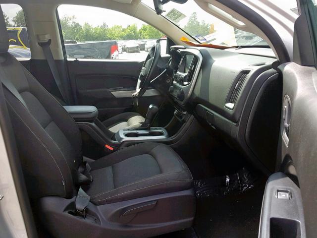 1GCGSCEN9J1257622 - 2018 CHEVROLET COLORADO L SILVER photo 5