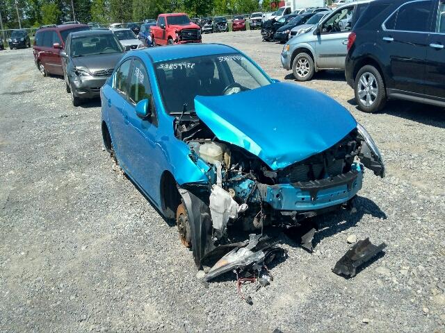 JM1BL1S53A1207105 - 2010 MAZDA 3 S BLUE photo 1