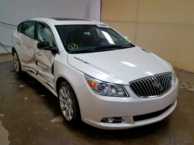 1G4GJ5E36DF213416 - 2013 BUICK LACROSSE T WHITE photo 1