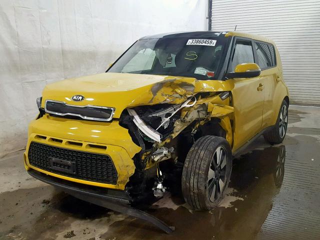 KNDJX3A56F7145863 - 2015 KIA SOUL ! Sarı foto 2